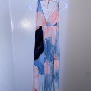 Maxi Halter Dress